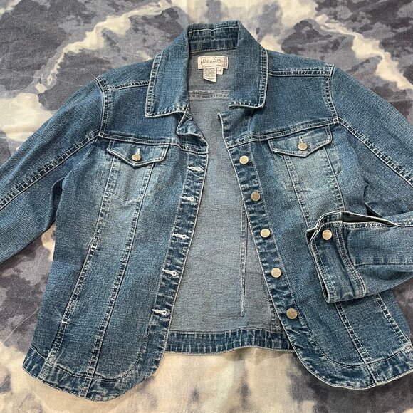 Live a Little Jackets & Blazers - Live A Little Denim Jacket - size M EUC